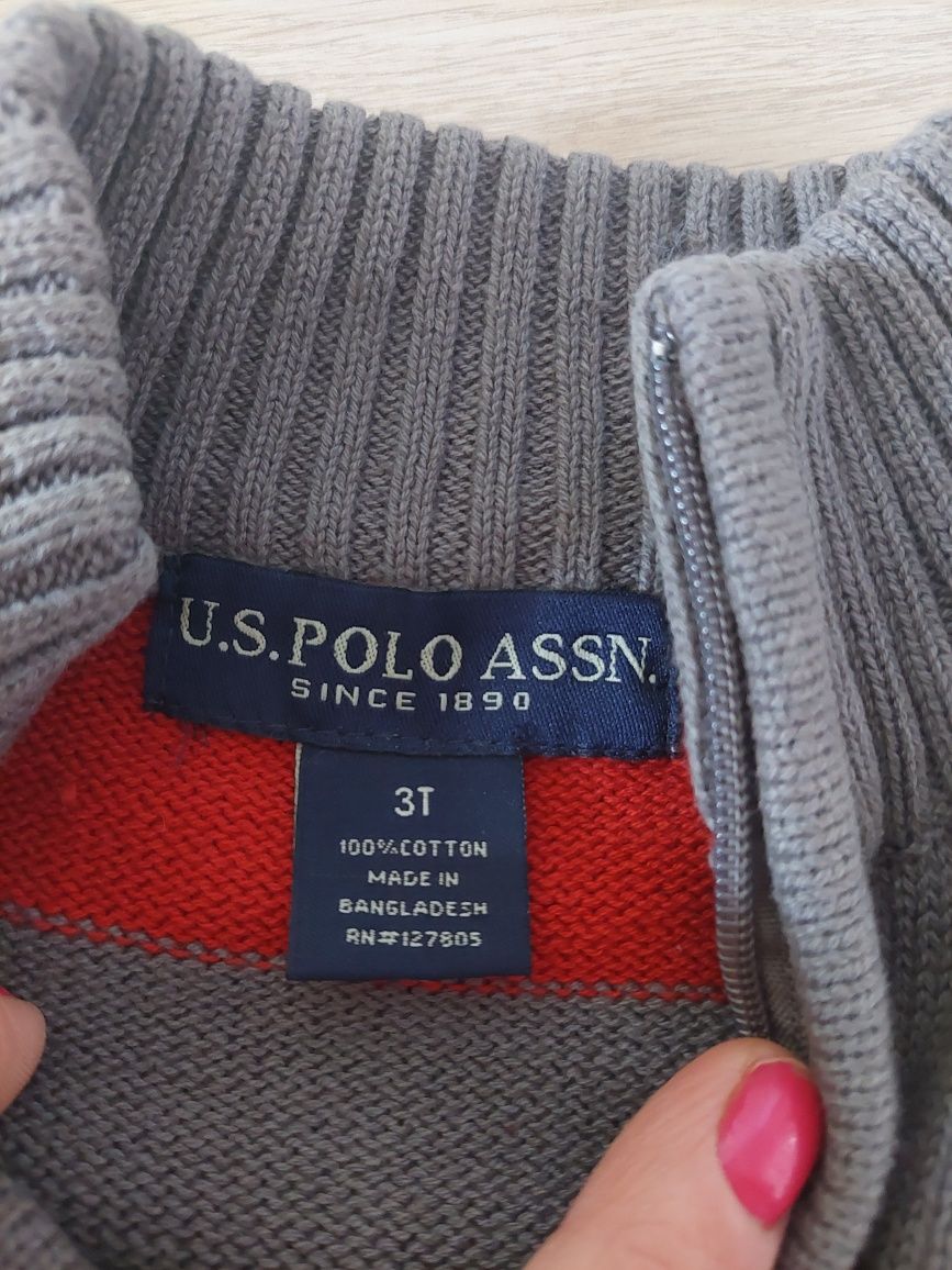 Sweter U.S. Polo ASSN paski