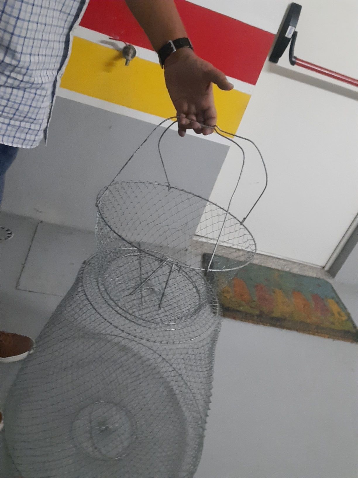 Covo,  cesto,  balança, Rede pesca