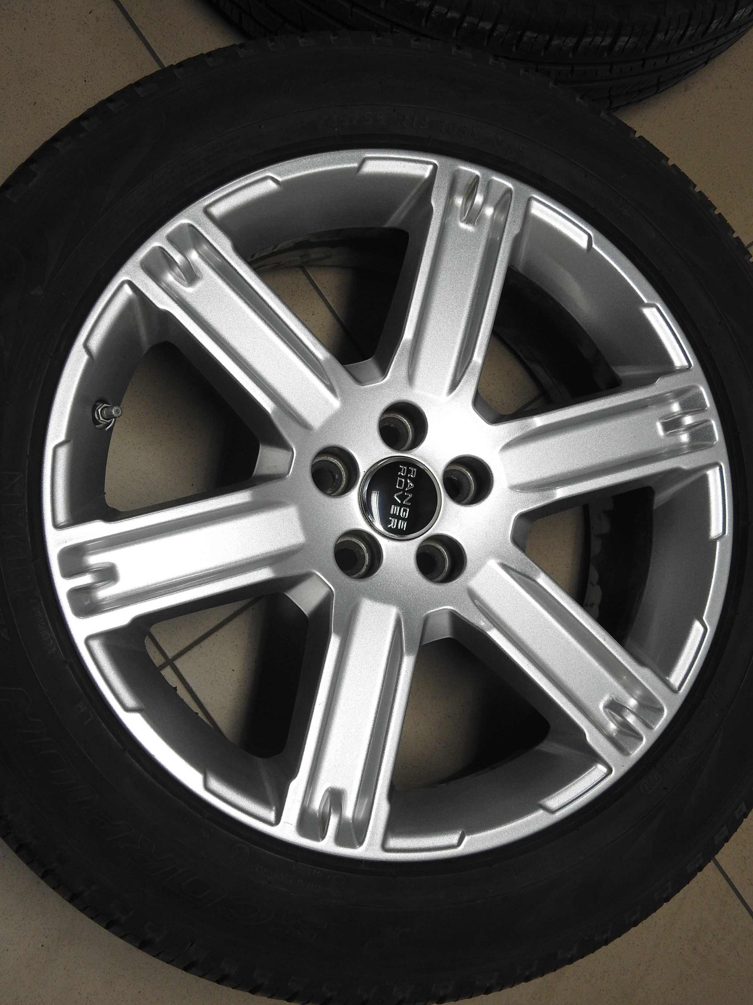 4xFELGI LAND ROVER EVOQUE 19" 5X108 ET45 +czujniki