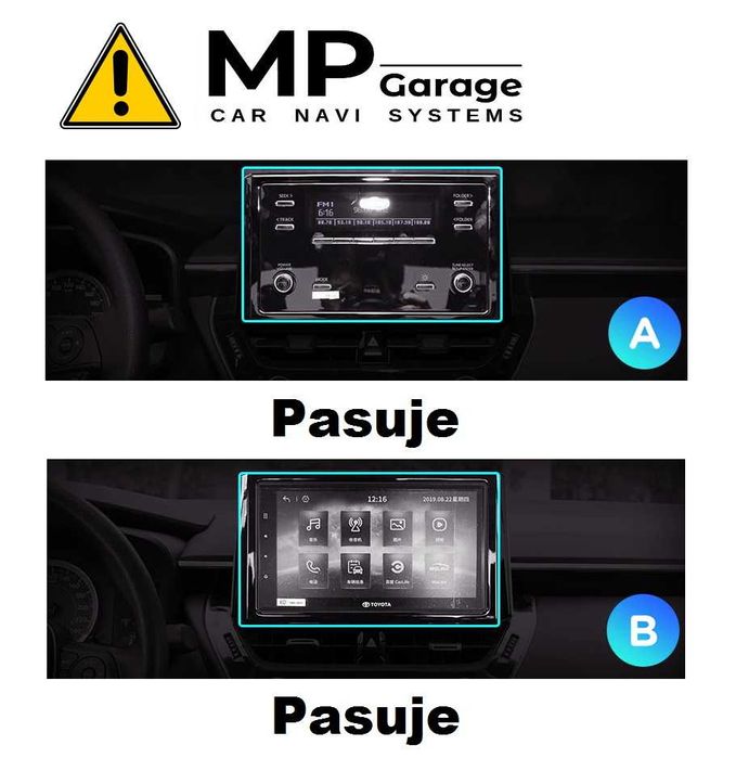 Nawigacja Toyota Corolla/Auris E210 Android11 CarPlay/AA 4G LTE Qled