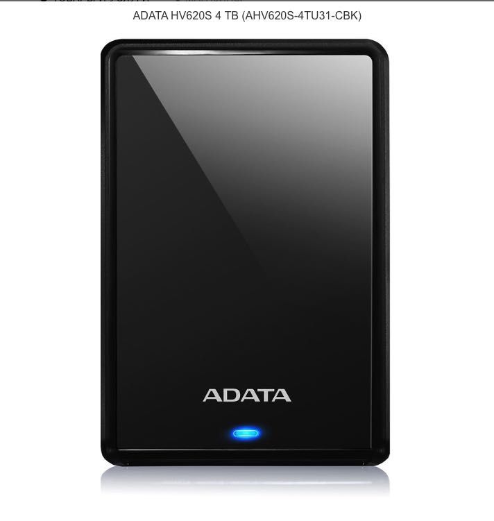 HDD диск ADATA HV620S 4 TB