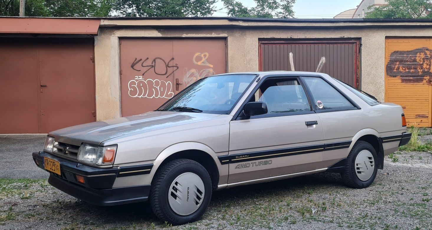 1985 Subaru Leone 4wd Turbo Coupe Automatic zabytek