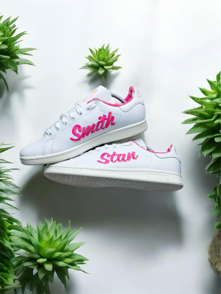 Adidas Stan Smith Cloud White Screaming Pink