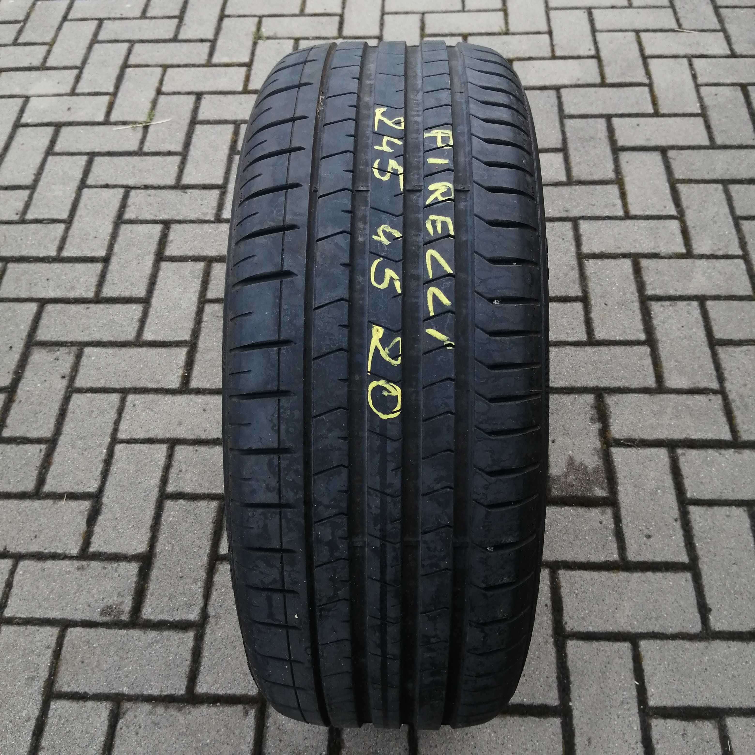 Pojedyncza opona letnia Pirelli 245/45/20 103Y Pzero bież.6mm 2018