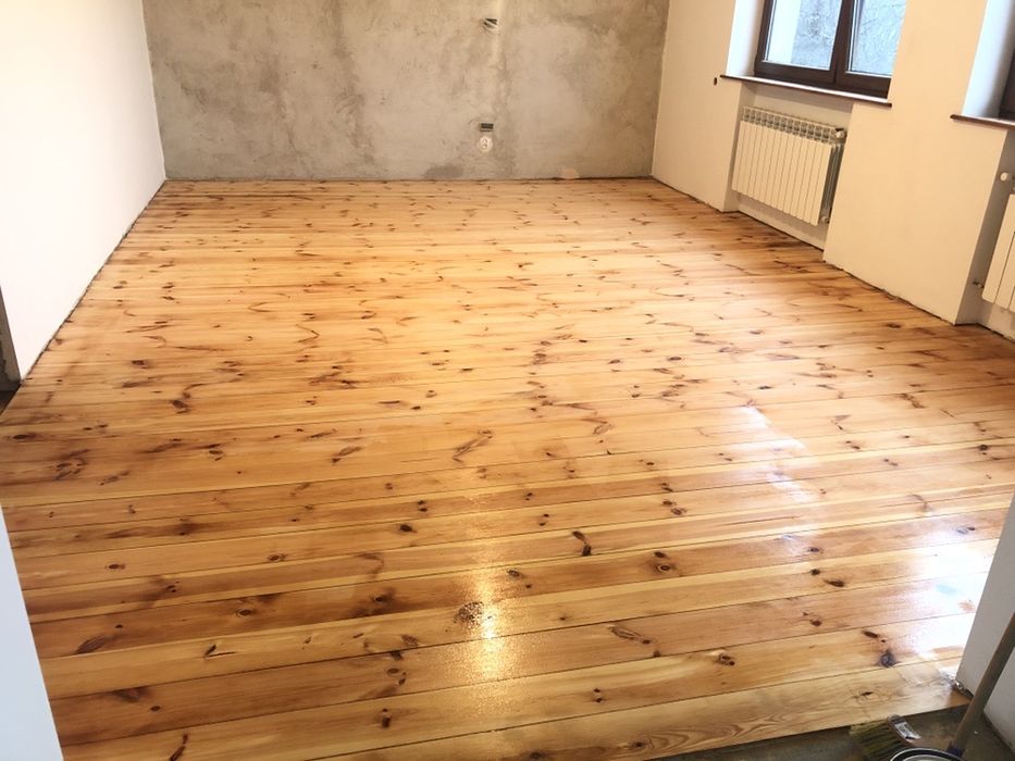 Bezpyłowe cyklinowanie podłóg, renowacja schodów i renowacja tarasów