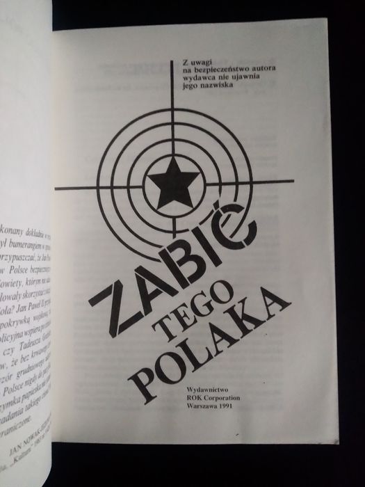 Zabić tego Polaka- praca zbiorowa