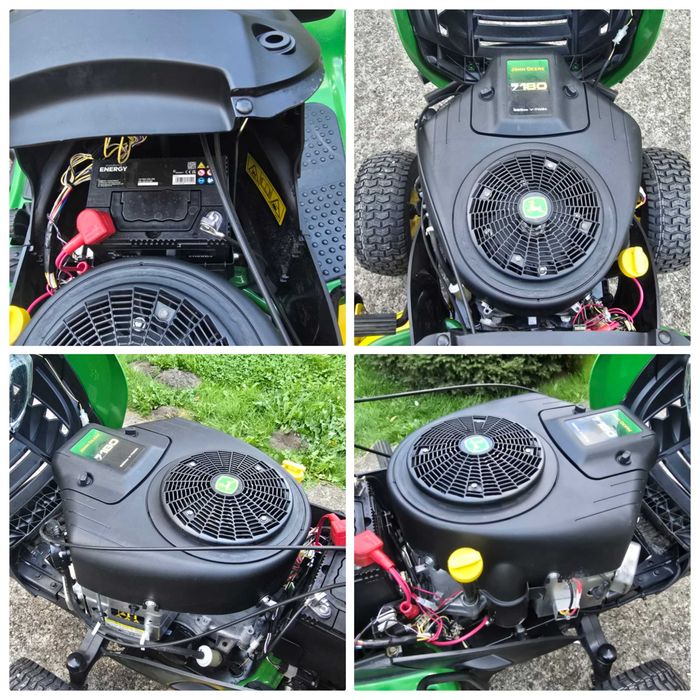 Traktorek kosiarka John Deere X155R 18KM v-ka B&S pompa SUPER STAN