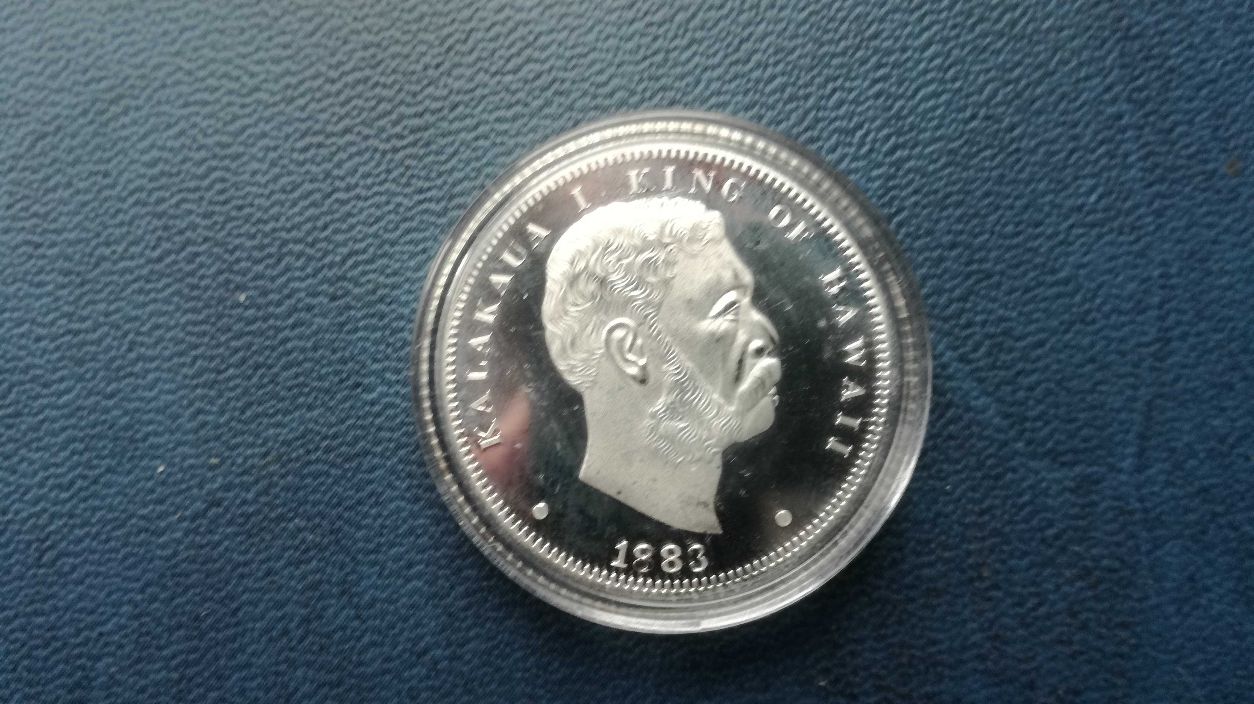 Hawaje 1/2 dolara 1883 - replika