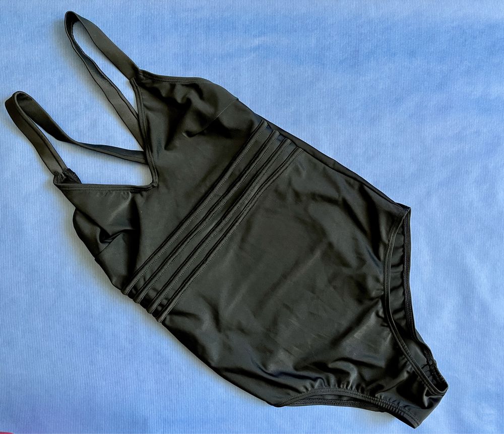 Kostium kąpielowy, strój jednoczęściowy czarny esmara s-m