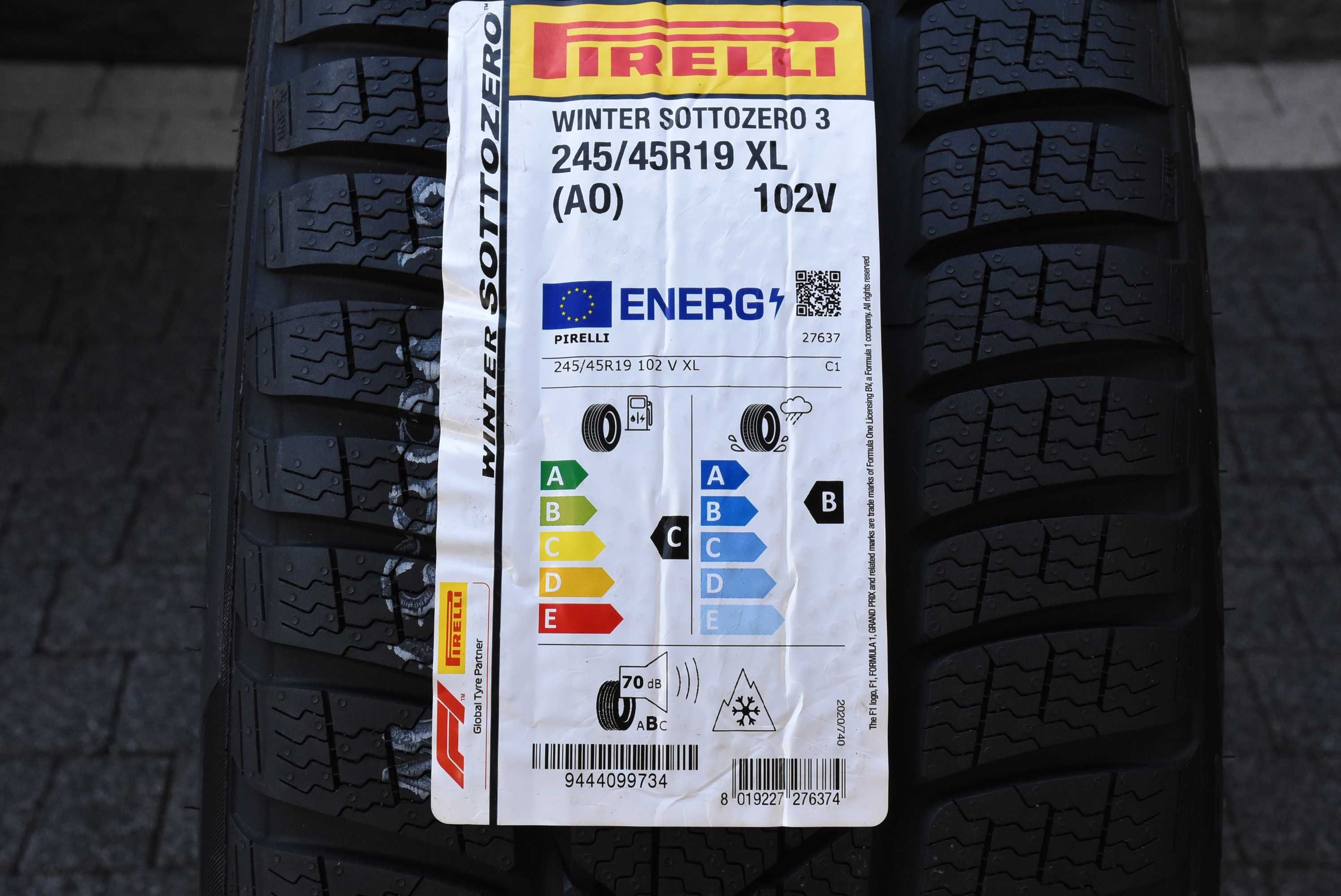 NOWE Koła zimowe OEM Audi A7 S7 4K8 19" NOWE Pirelli AO 2024r