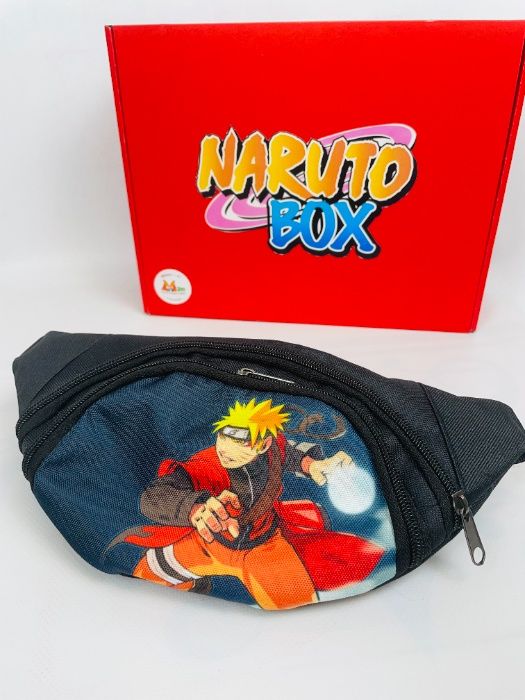 Naruto набір - Подарунковий Бокс Наруто Подарунок Бананка Футболка