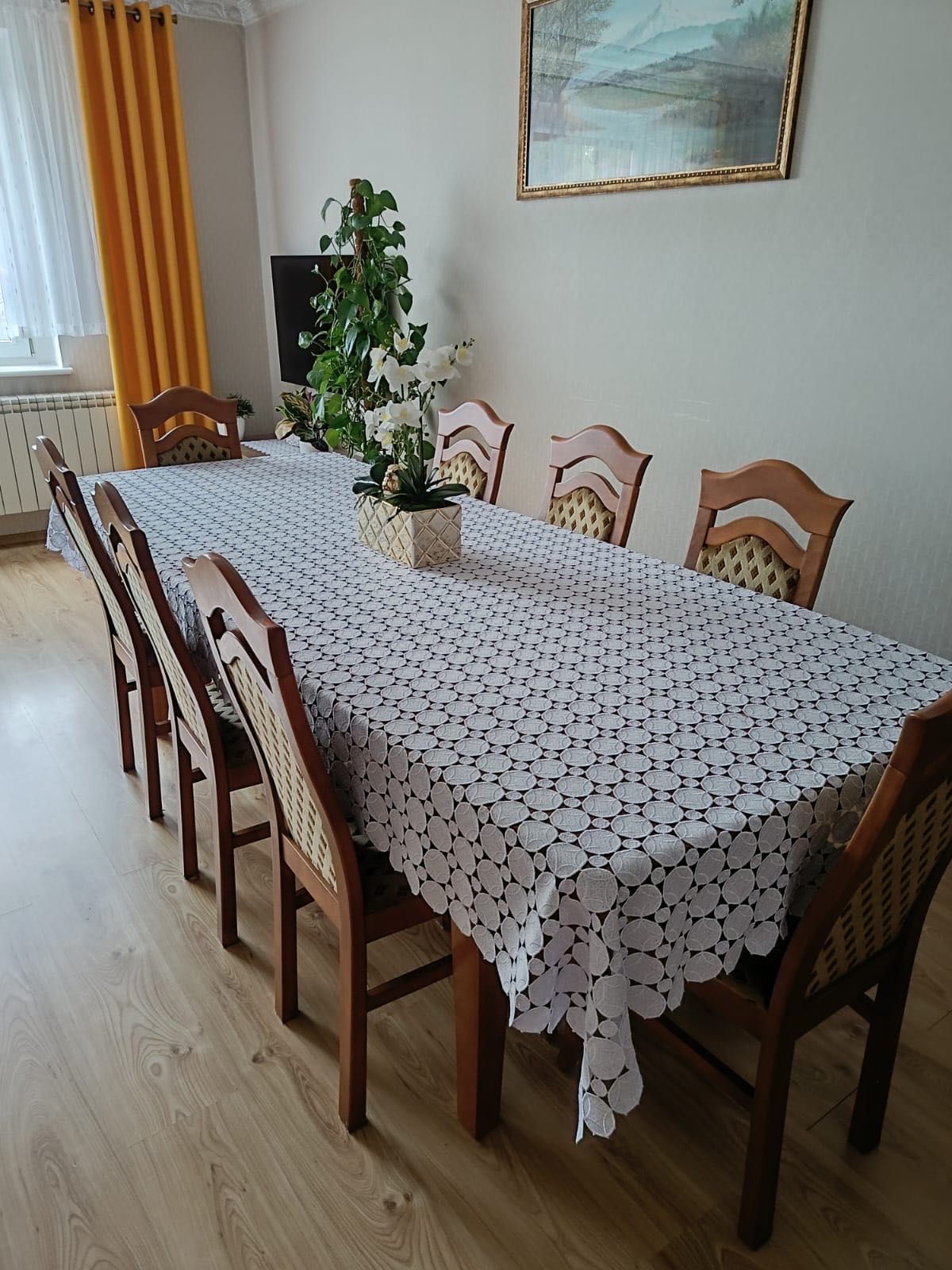 Stół i krzesła x8