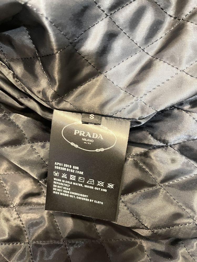 prada jeansowa kurtka