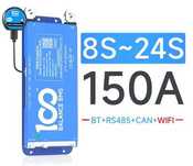 Smart bms daly 100balance 8s-24s 150 A БМС BT+RS485+CAN+WIFI