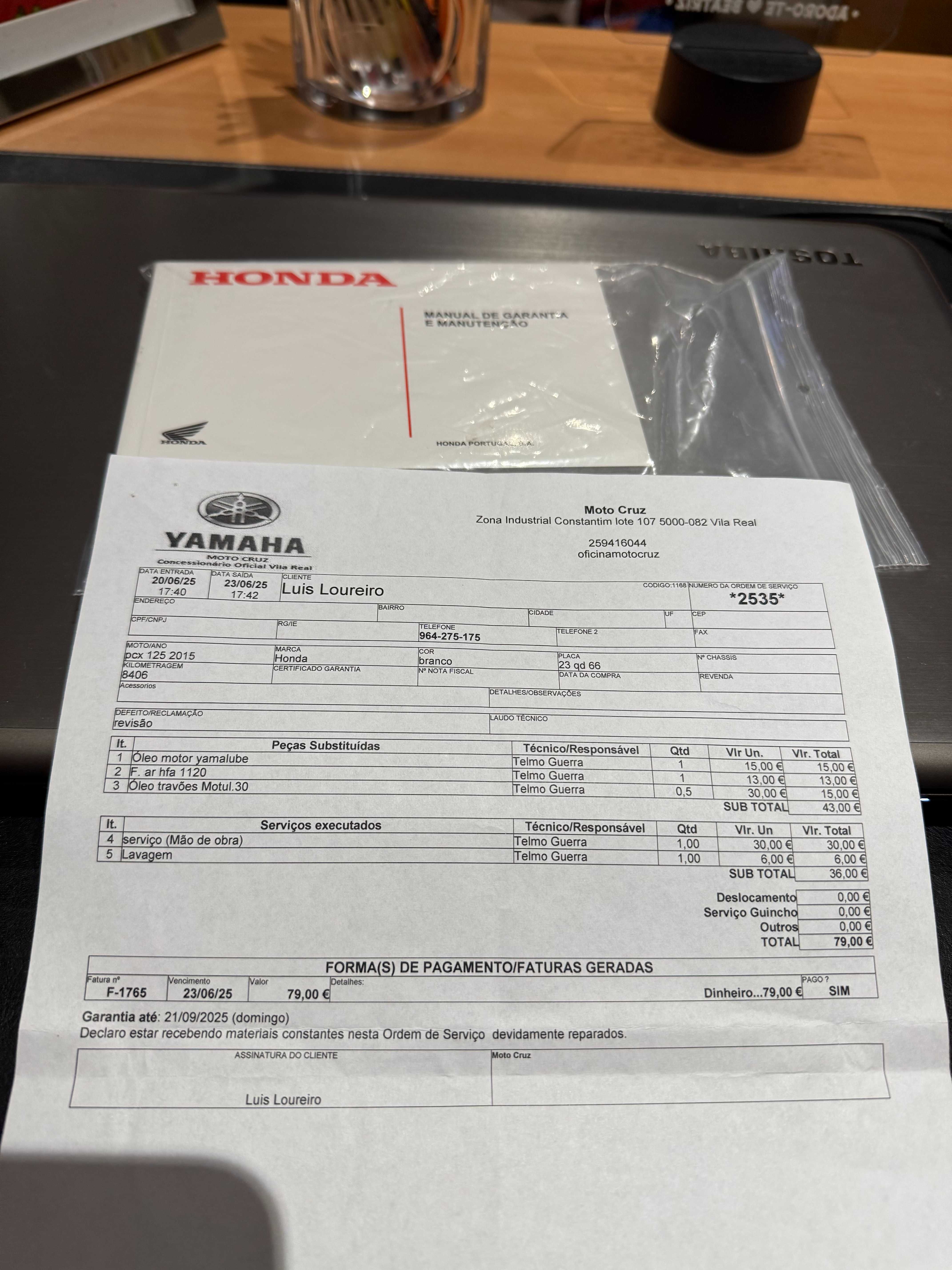 Honda PCX125_8.400kms
