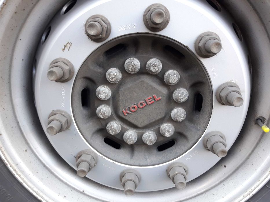 Podnoszenie podnoszenia osi oś Kogel mechanizm naczepa Kögel