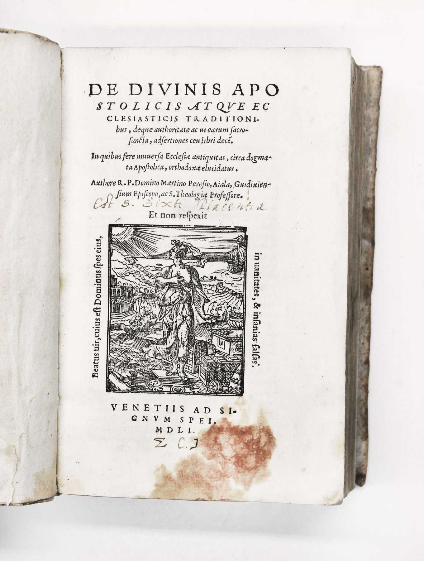 VALIOSO e muito RARO exemplar do Séc. XVI, de M. P. Ayala. 1551