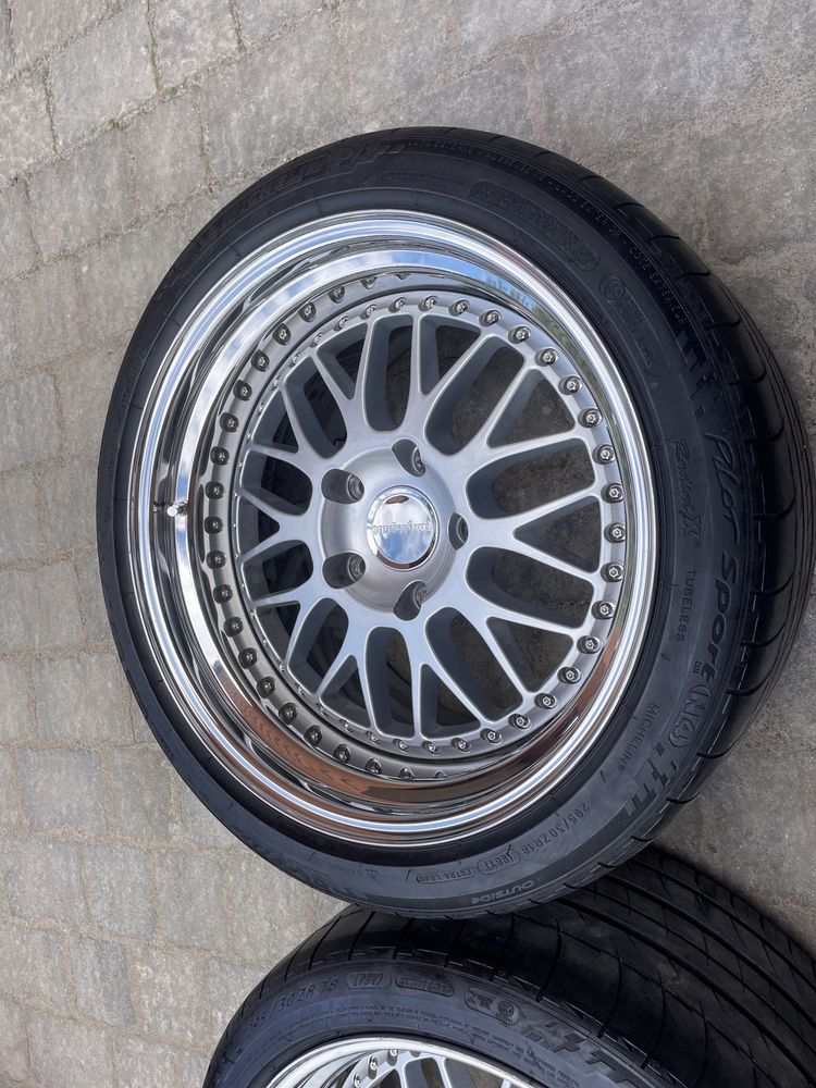Koła Felgi Porsche 911 cargraphic rs 18 cali 5x130 bbs 3 tlg turbo 4s