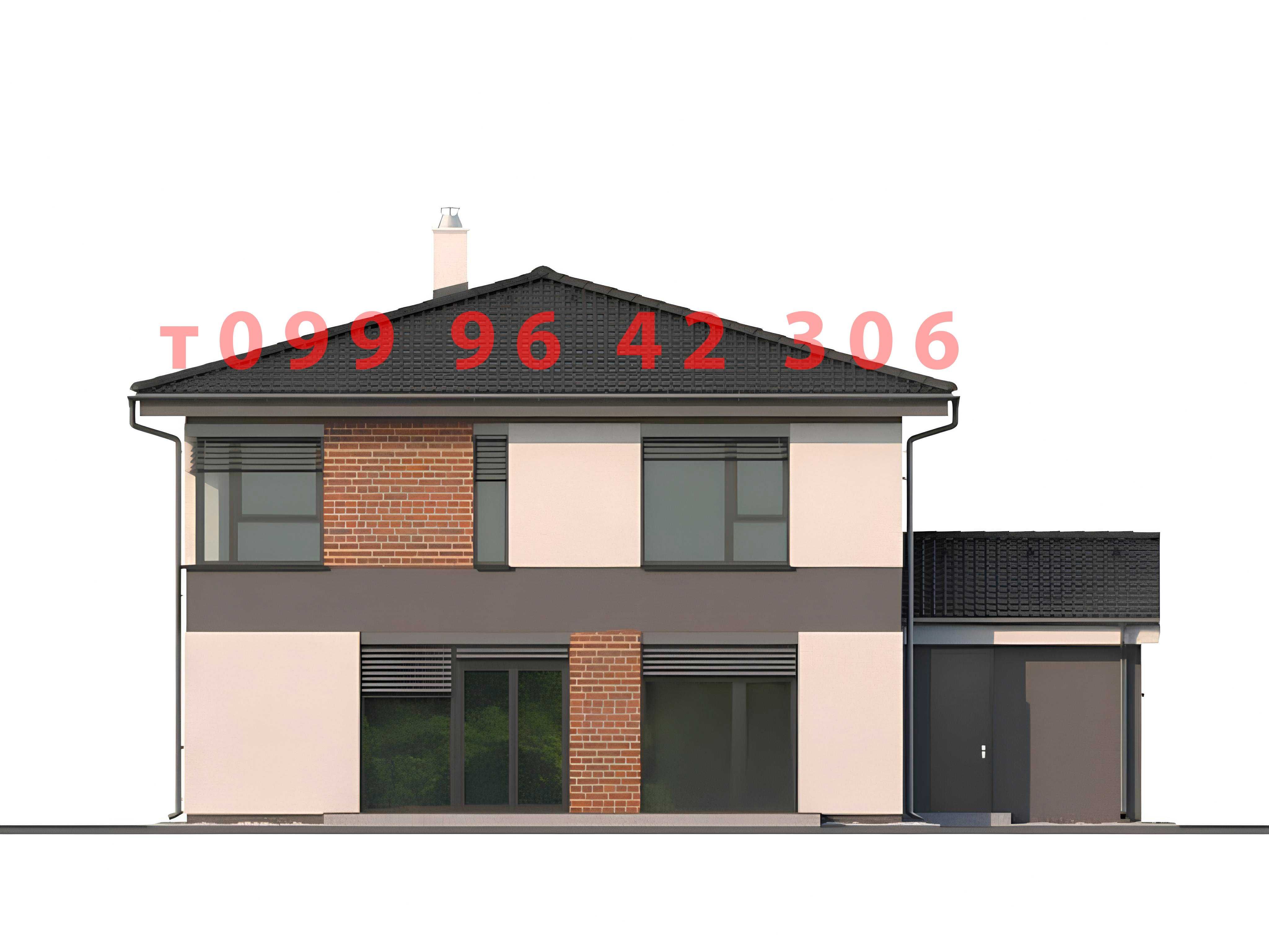 Продам свой проект современного частного дома D182 каталог