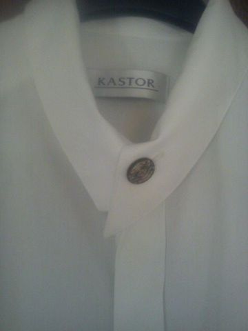 ozdobne guziki retro lata 90,koszula Kastor,długi rękaw, L 176/182