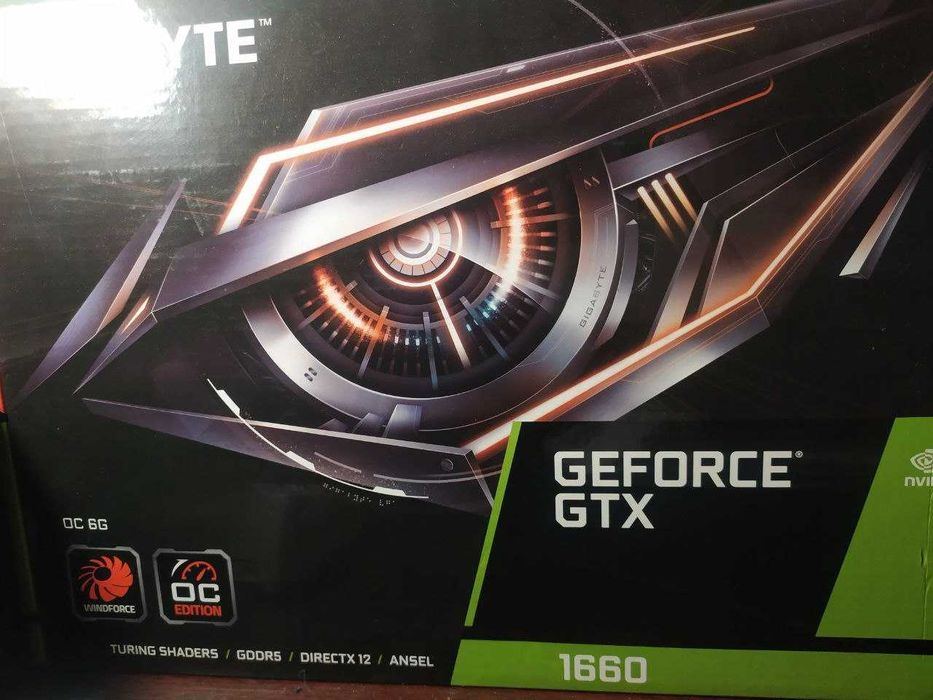 Видеокарта GTX 1660 6 GB