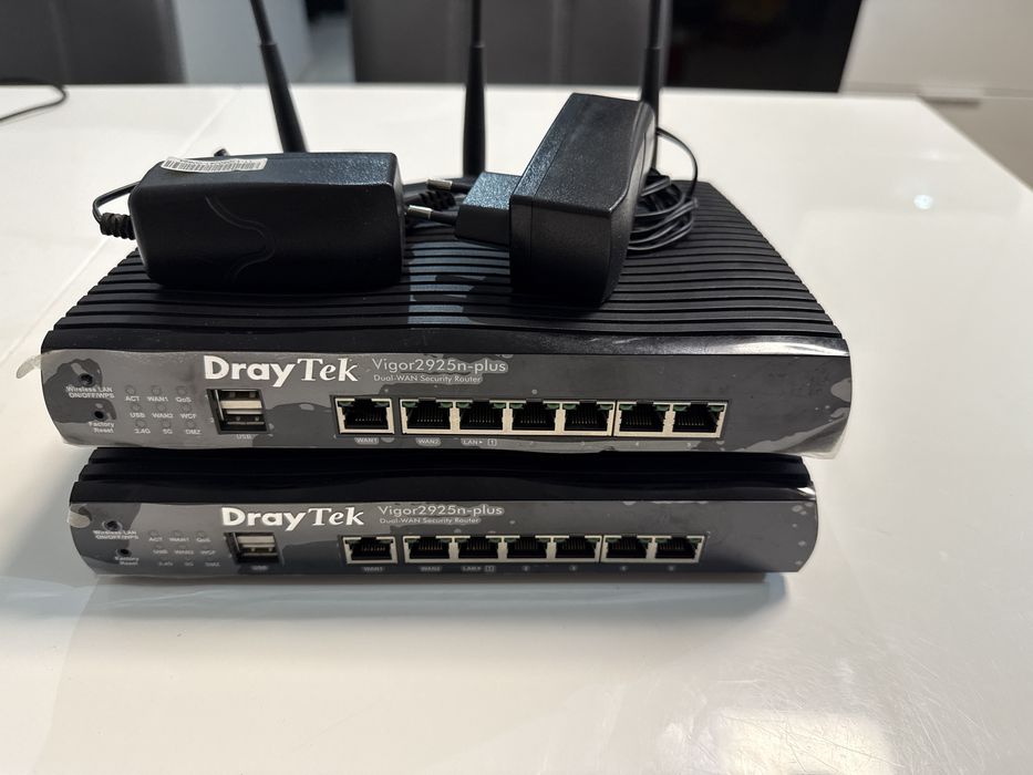 Ruter DrayTek Vigor2925n - plus 2 sztuki -  WiFi profesjonalny