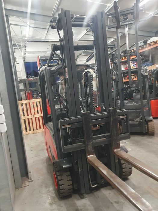 Wózek widłowy LINDE E20L 2018r Triplex 5,47m Wolny SKok E18 E25 E16