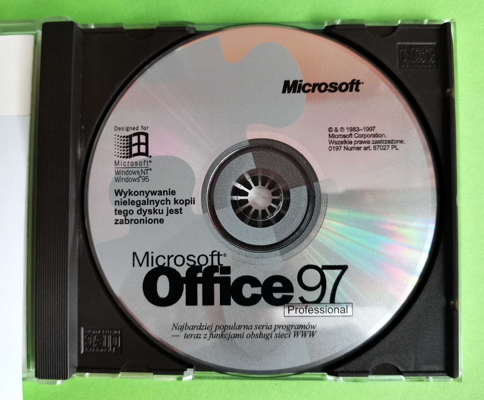 Microsoft Office 97 professional