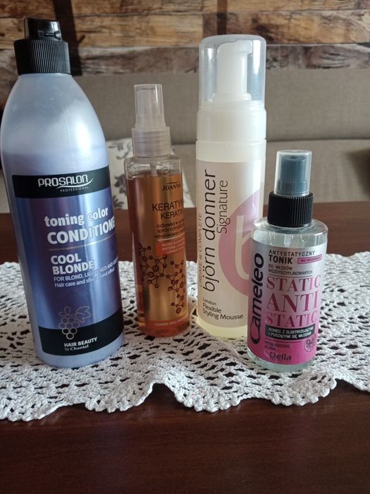 Zestaw kosmetyków do włosów
