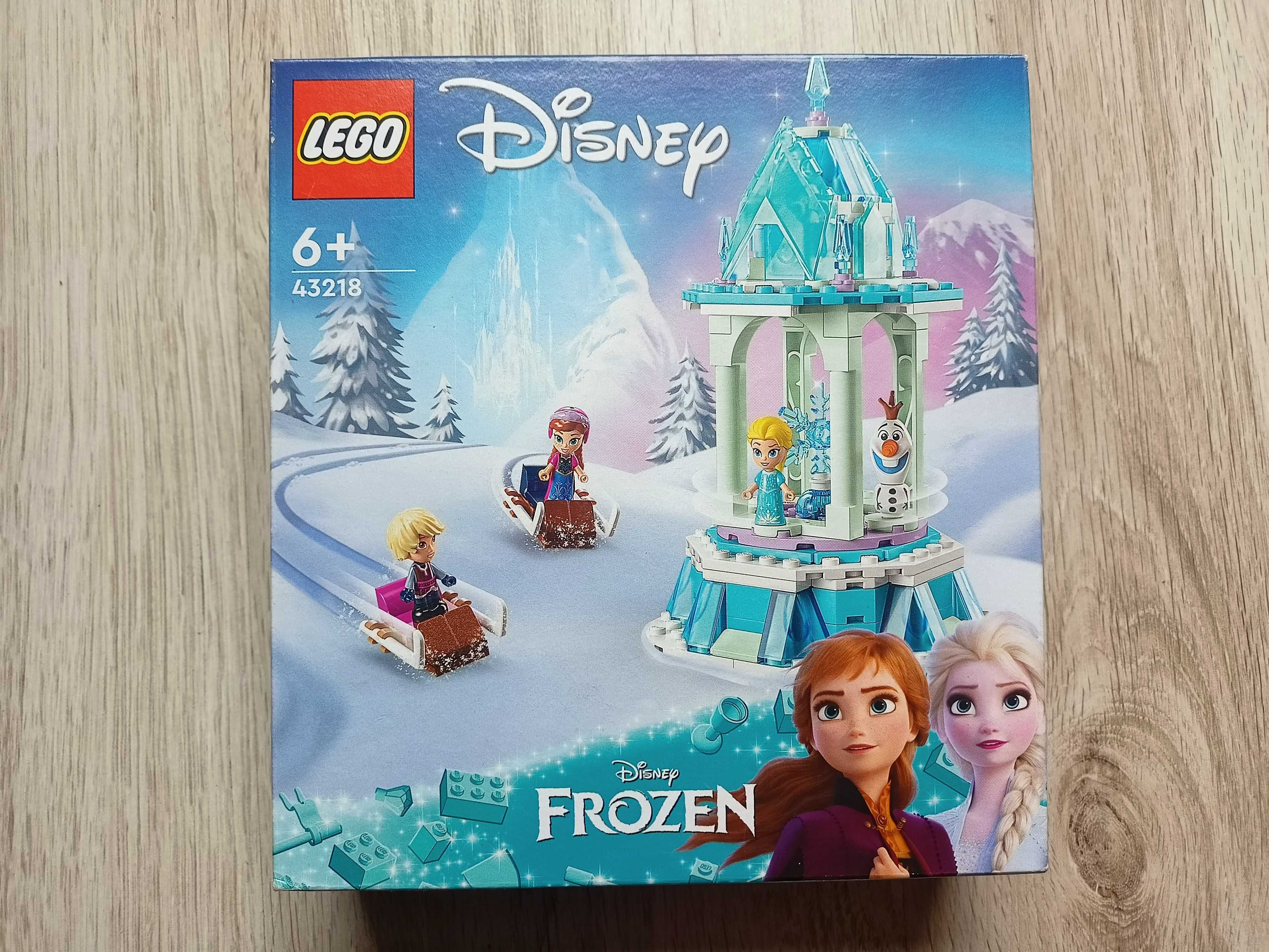 NOWE Klocki Lego 43218 Disney - Magiczna karuzela Anny i Elzy