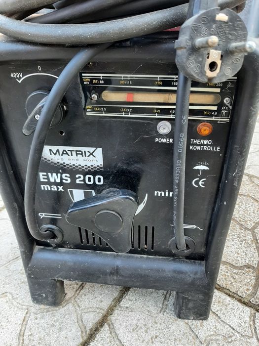 Spawarka transformatorowa matrix ews200