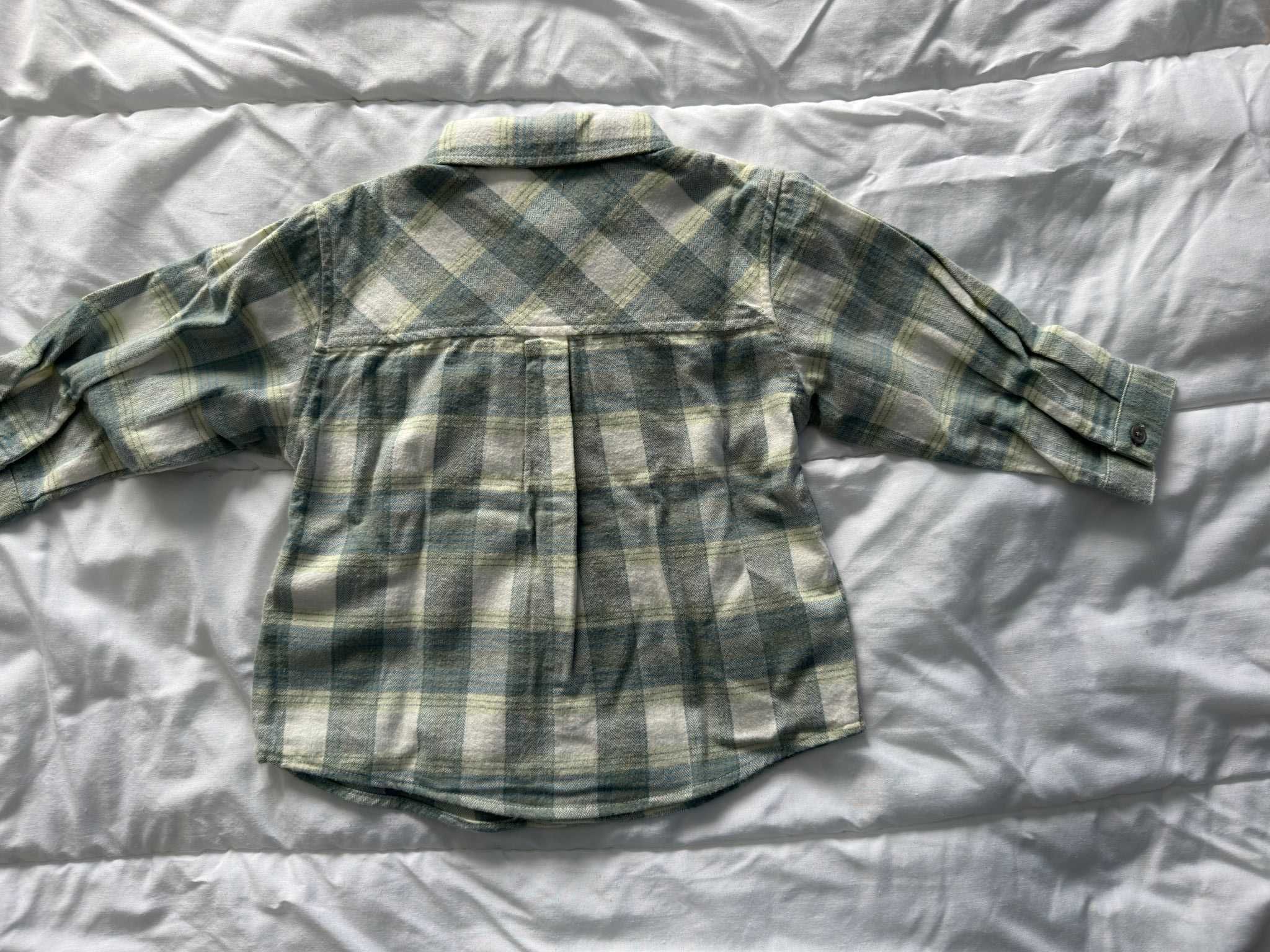 Camisa quadrados Zara criança 12-18