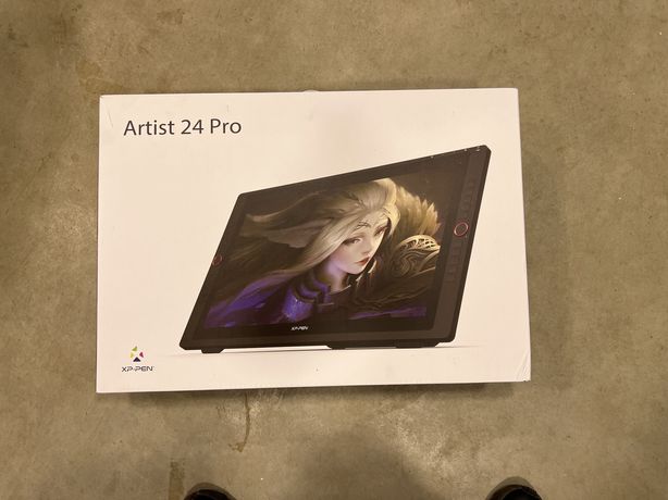 Графический планшет XP-Pen Artist 24 Pro, поврежден корпус