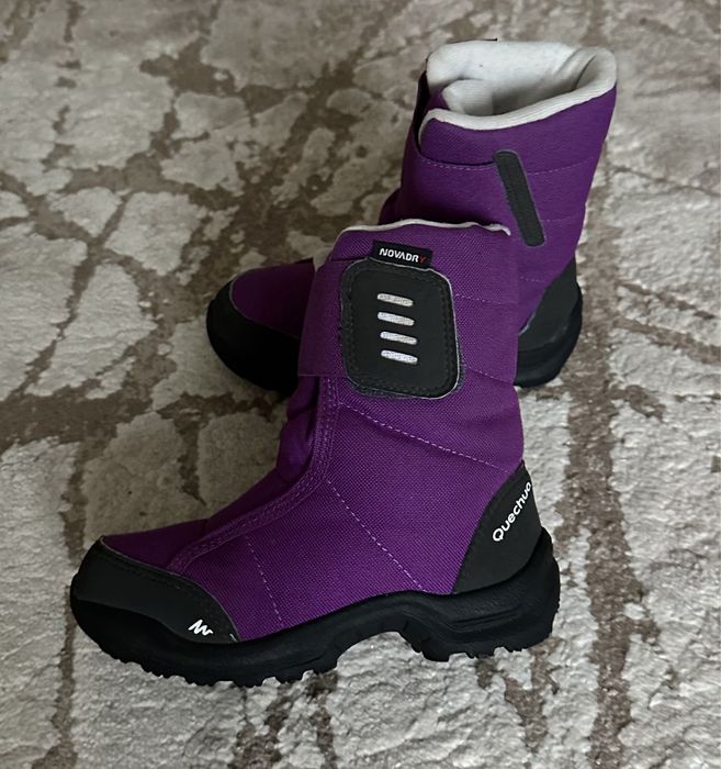Quechua зимние ботинки на девочку 27 р. 17 см