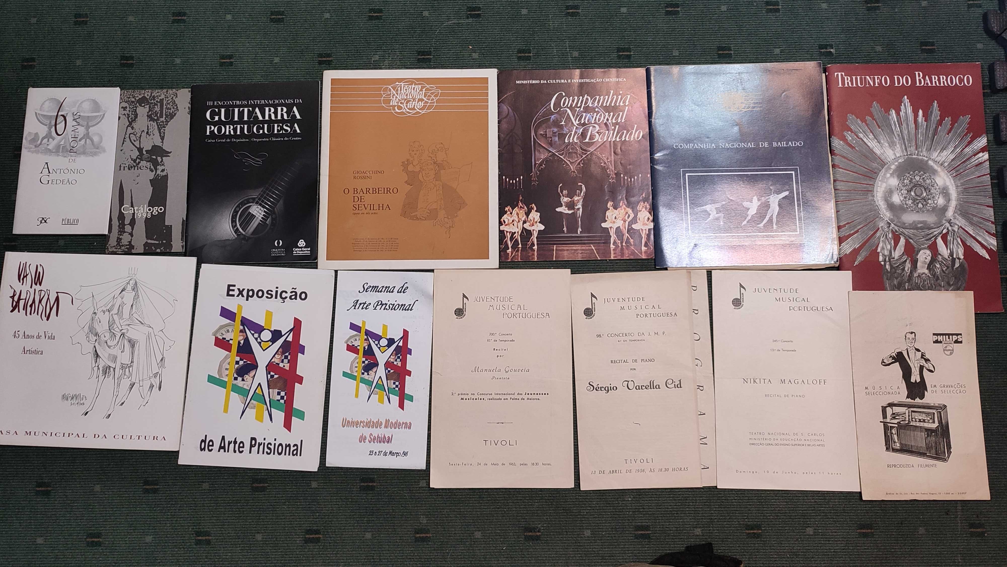 Lote 83 Programas Culturais Exposições, Espetáculos, Etc.