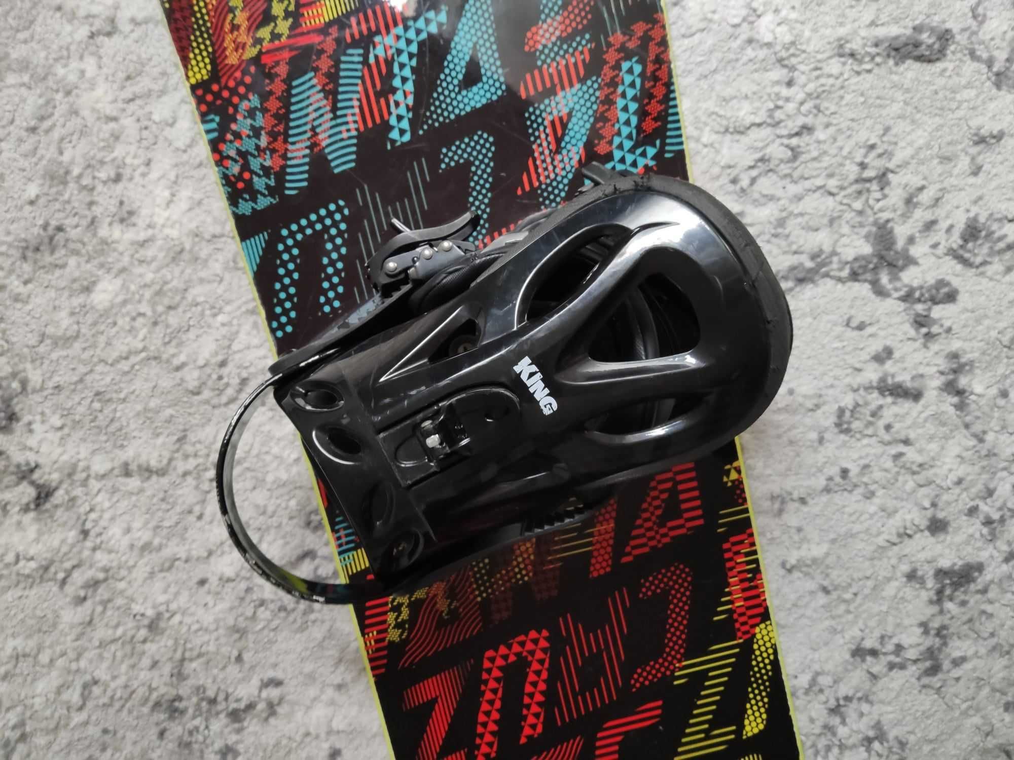 Deska snowboardowa Santa Cruz 142cm z wiązaniami