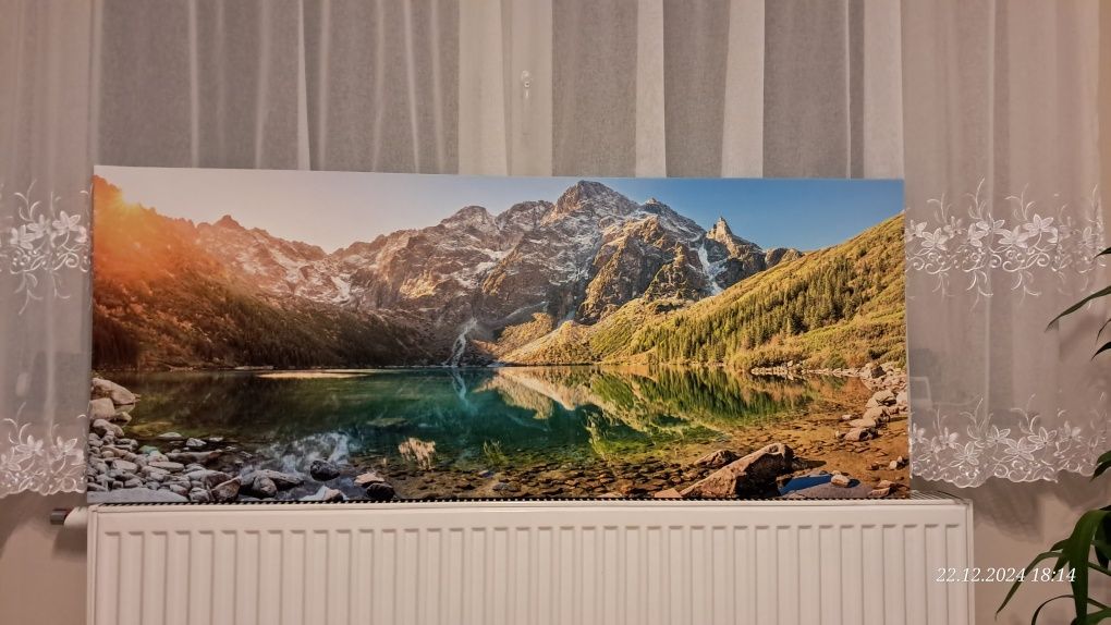 Obraz z motywem gór- Morskie oko