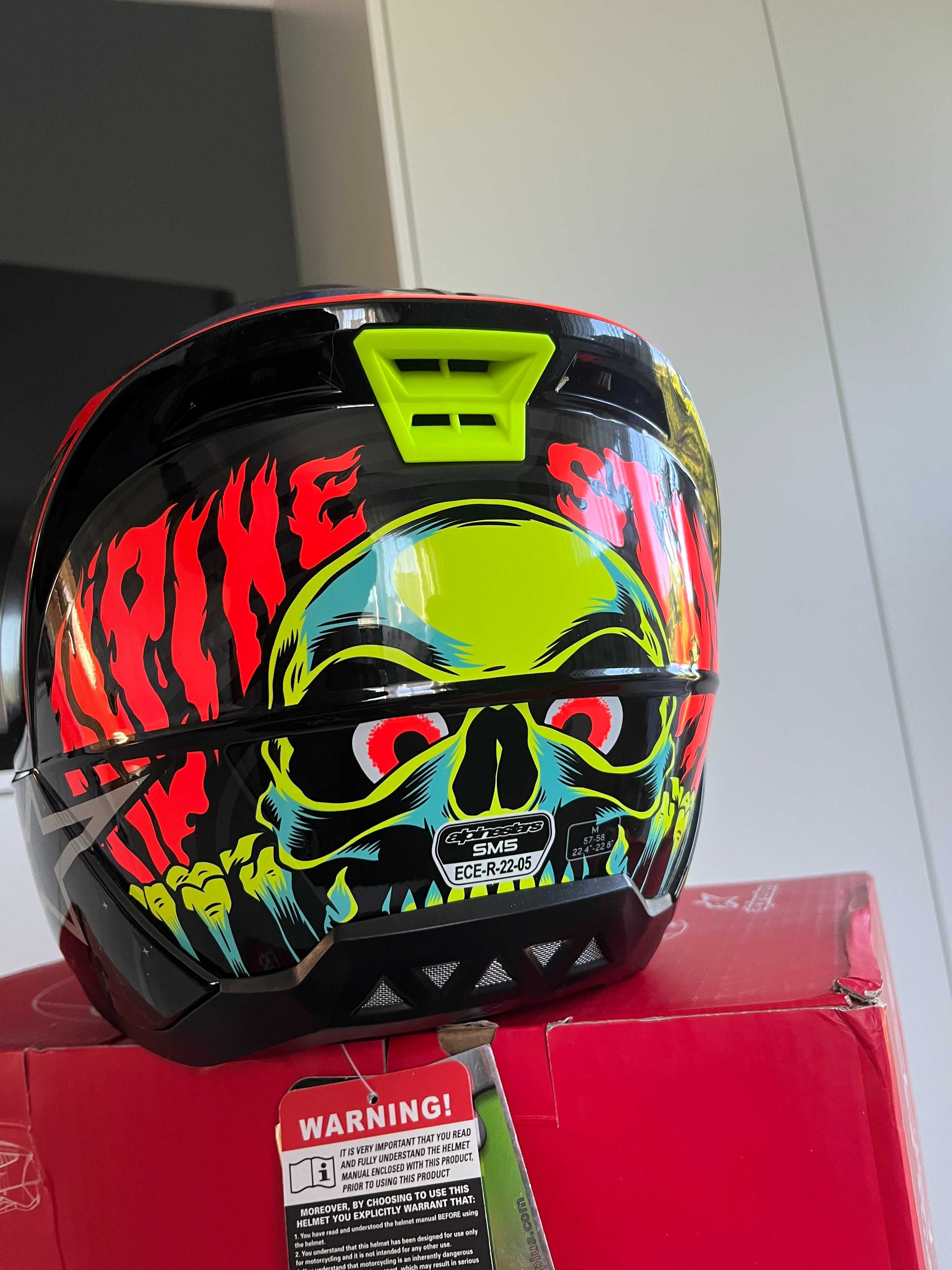 Kask SM5 Solid Alpinestars Solar MX (cross,quad,enduro,mtb) GWARANCJA