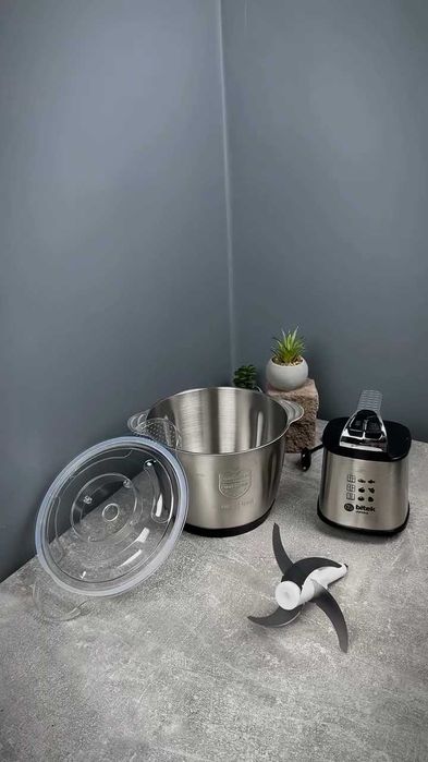 БЛЕНДЕР Комбайн кухонный измельчитель Молния 3л 2000Вт BITEK BT-7026