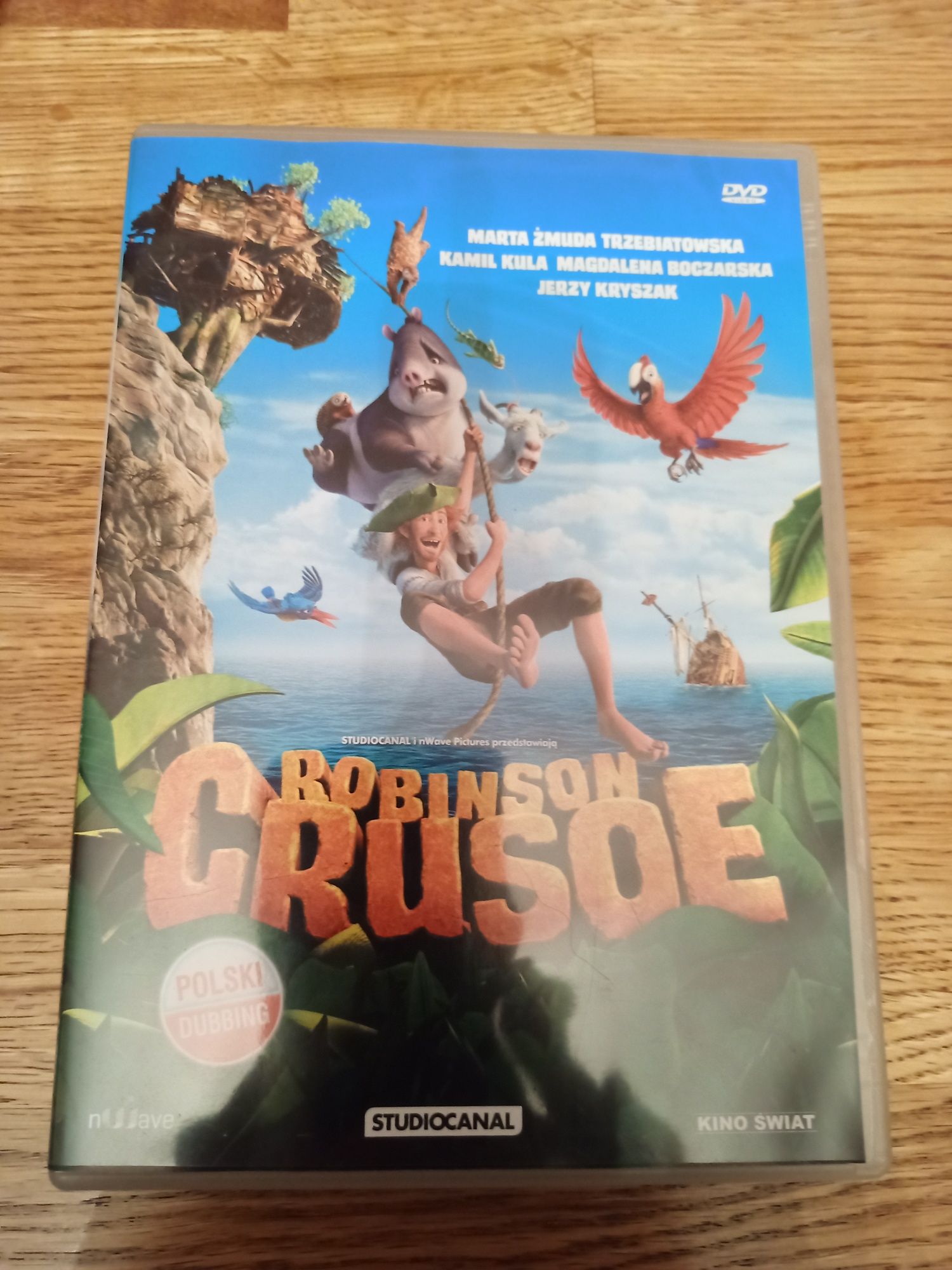 Robinson Crusoe DVD bajka animowana