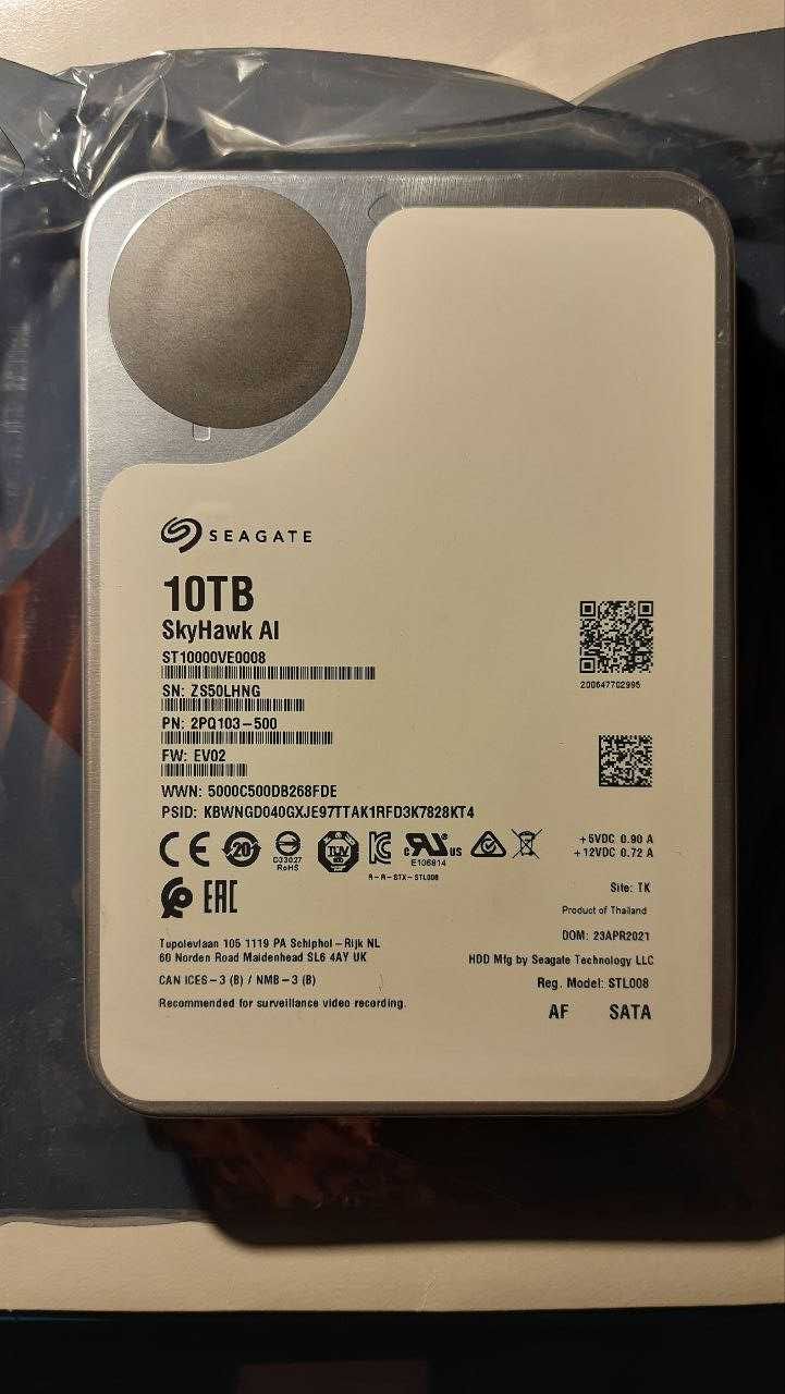 Розпродаж! Жорсткі диски Seagate 10 TB. Гарантія! Гурт!