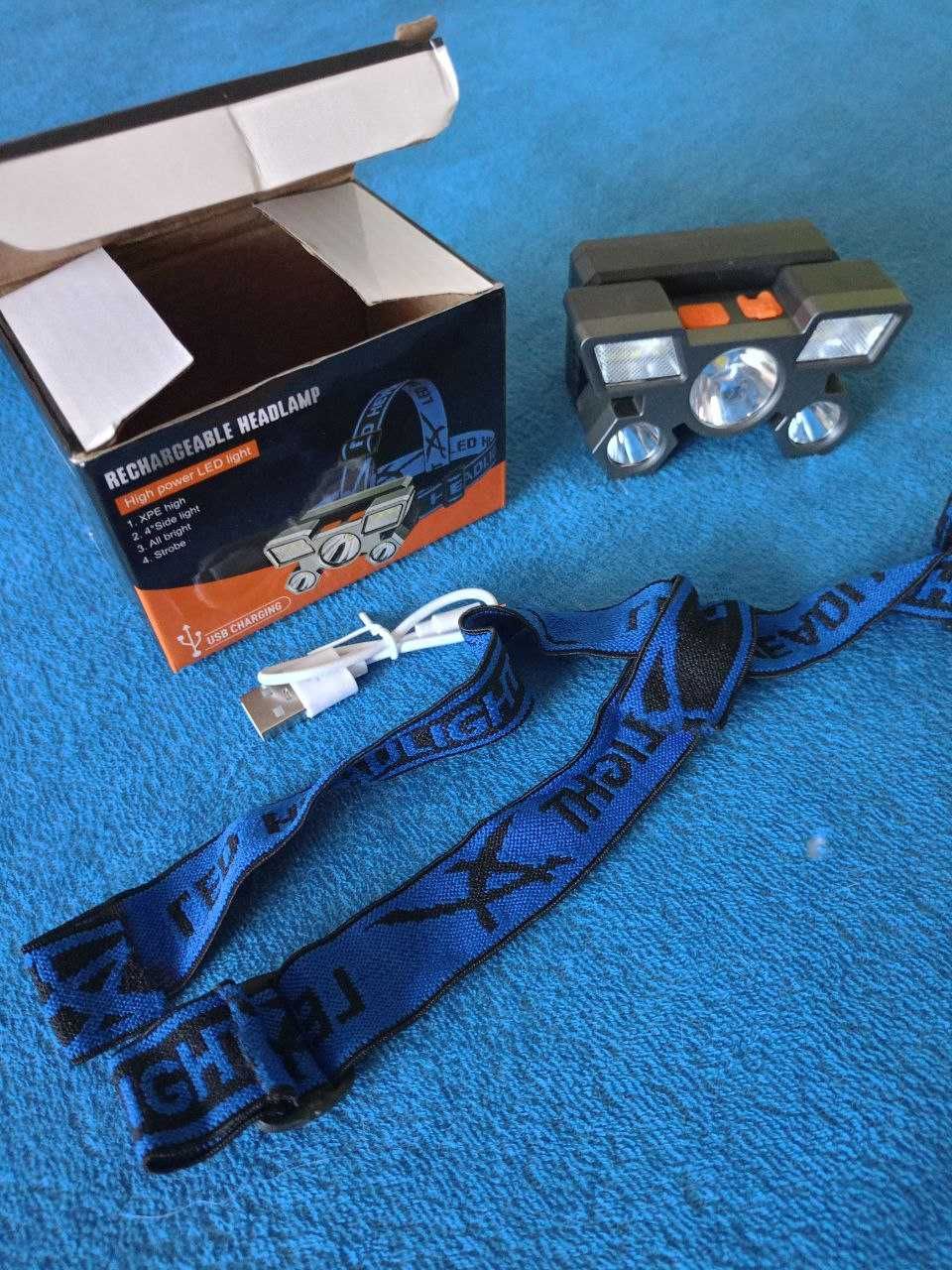 Latarka czołowa 9x LED