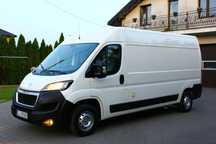 Peugeot BOXER 2.0 HDI 163KM L3H2 BLASZAK 3 OSOBOWY NAVIGACJA/KAMERA/NOWE OGUMIENIE/PEWNE AUTO /FV23%  2.0 HDI 165KM L3H2 Blaszak Bezwypadkowy 100% Serwis Ładne Auto FV23%