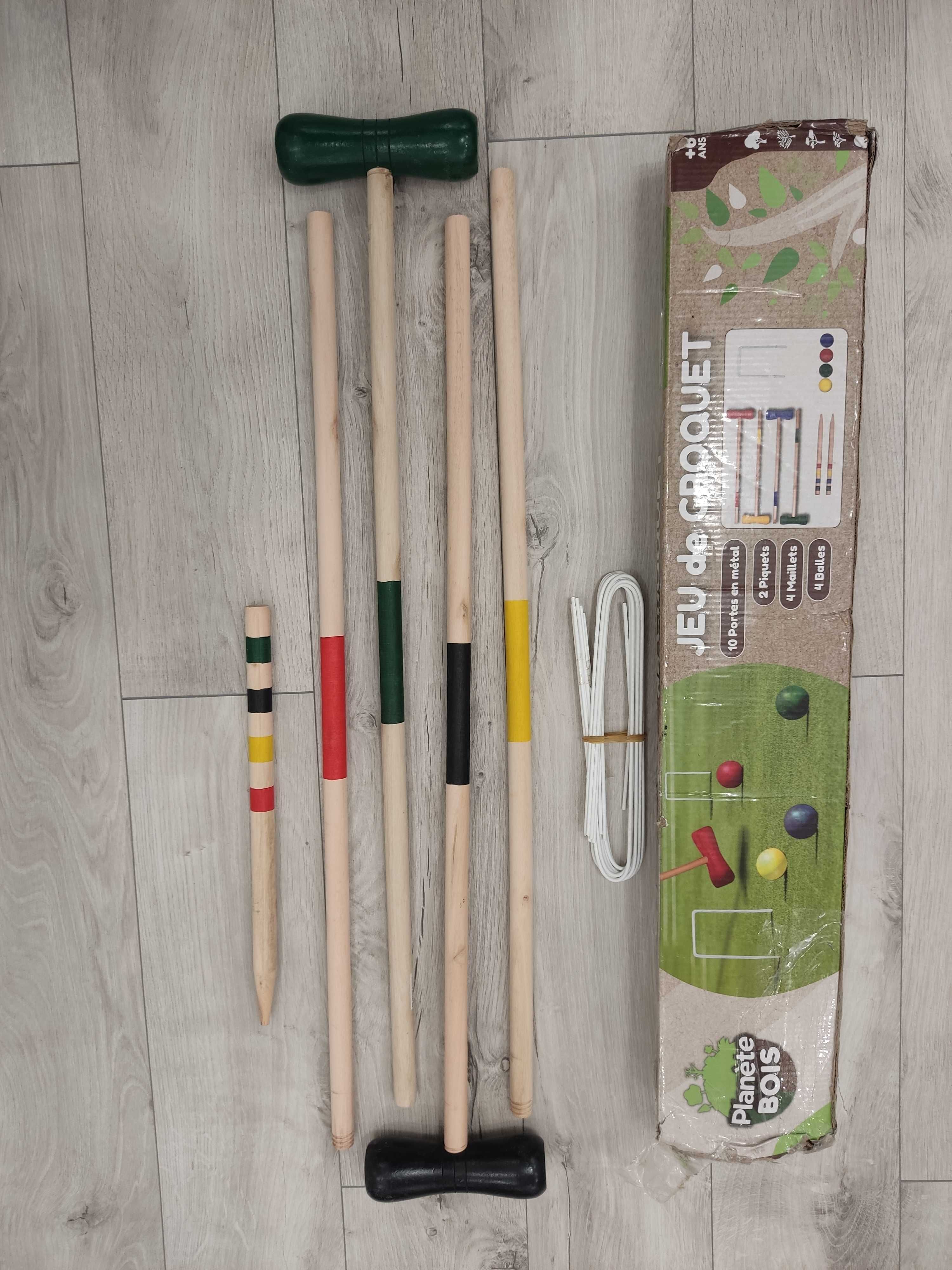PLANÈTE BOIS Gra w Krokiet
