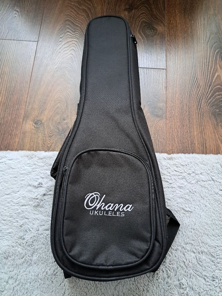 Pokrowiec na ukulele koncertowe Ohana UB-24BK