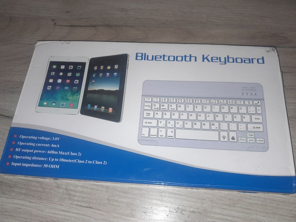 Klawiatura bezprzewodowa bluetooth układ francuski azerty