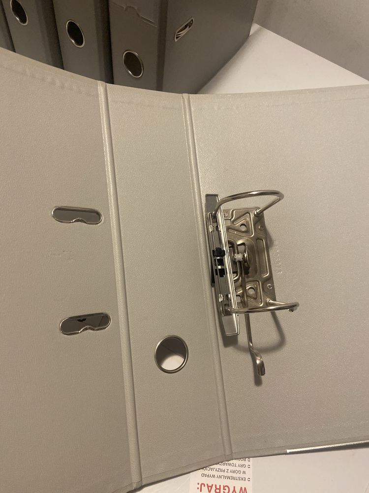 Segregator Marki ESSELTE Lyreco Idest  A4/70 szary