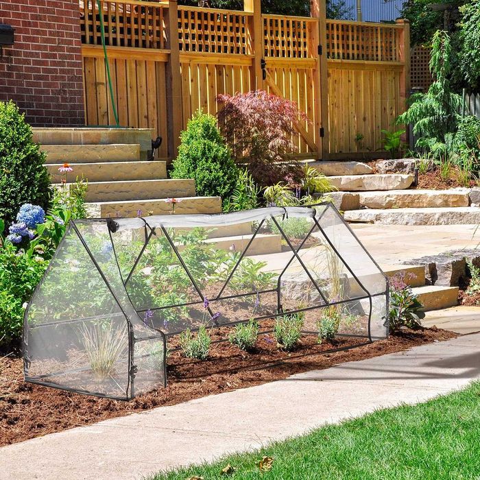 теплиця  Relaxdays HWD: 94 x 180 x 140 см великі двері загострений дах