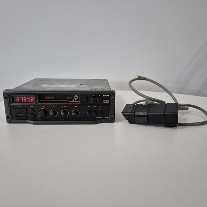 Unikatowe radio Renault Audio Philips + sterowanie joystick !! Legenda