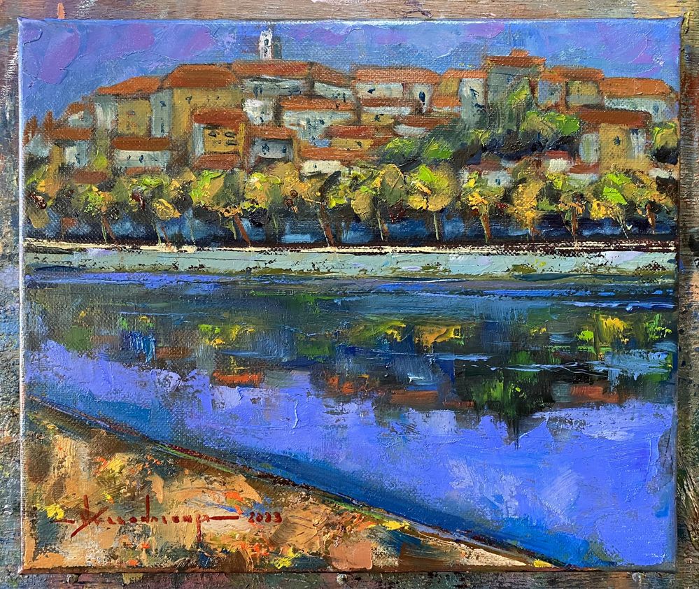 Pintura a óleo - “ Coimbra” Nelson Valença